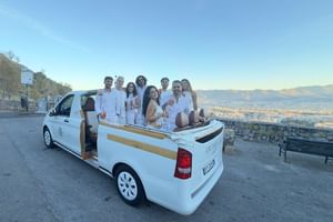 Palermo by Night: Private Open-Air CruiserCar Tour with Aperitivo
