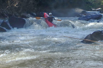 Advanced White Water Kayaking Tour on Mae Wang River