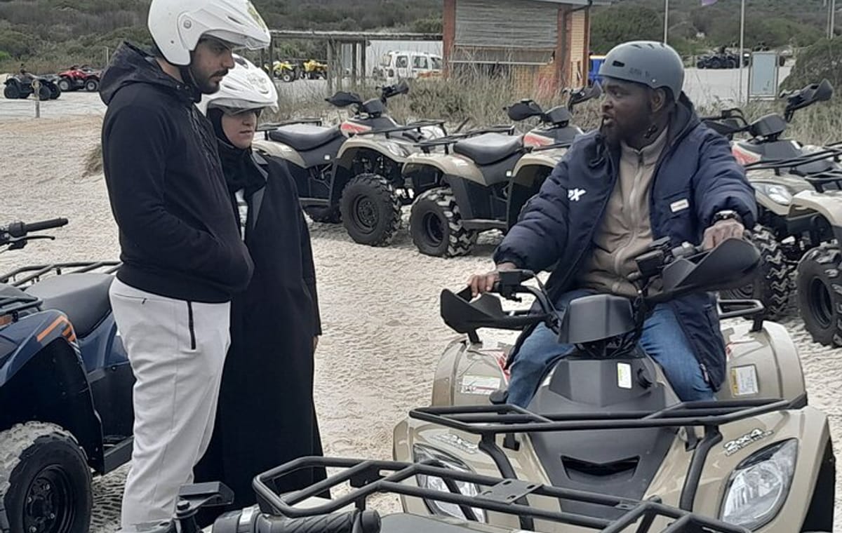 Table Mountain and Atlantis Dunes quad bike private tour