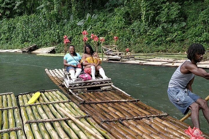 Bamboo Rafting with Limestone foot or Full Body Massage in Montego Bay