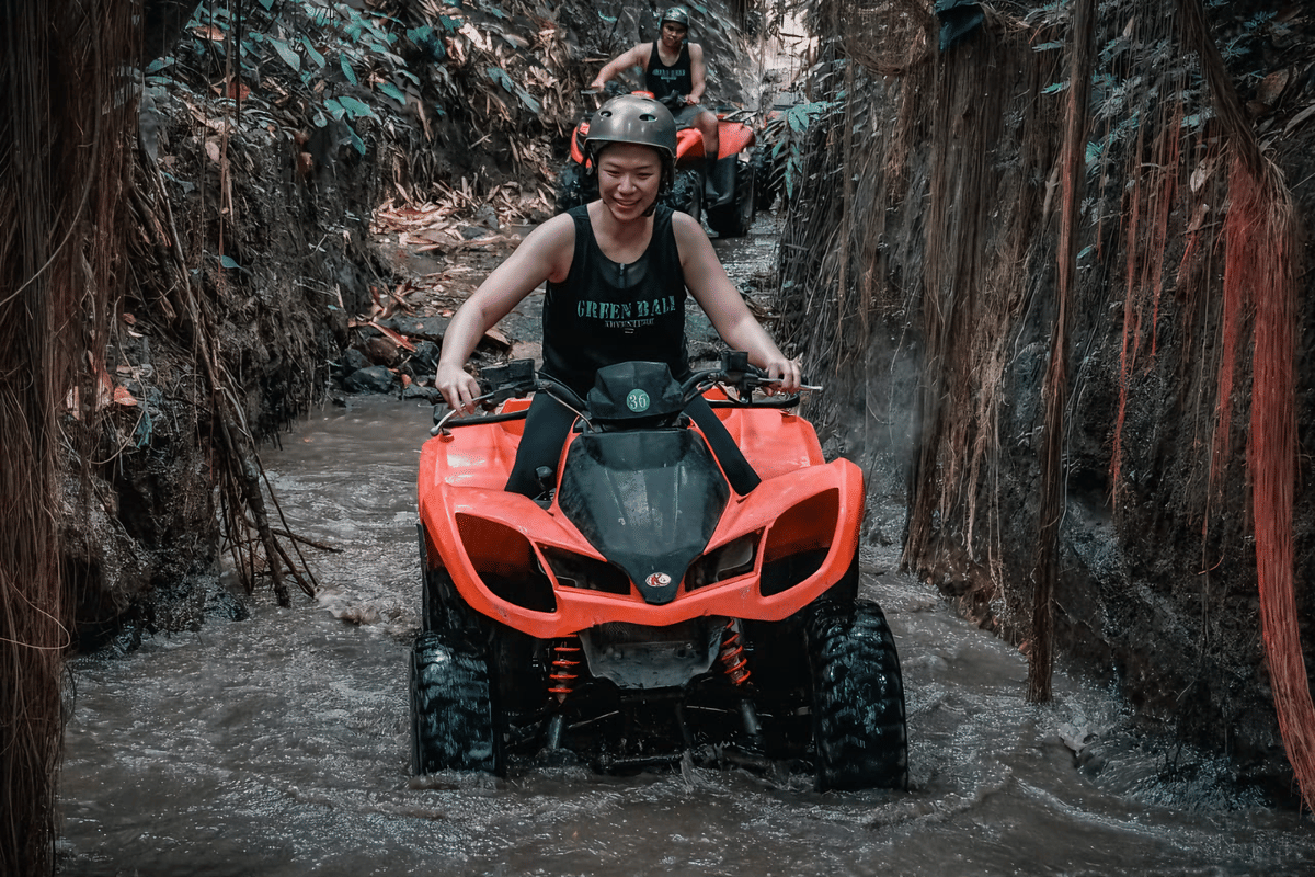ATV Temple Run and White Water Rafting Bali