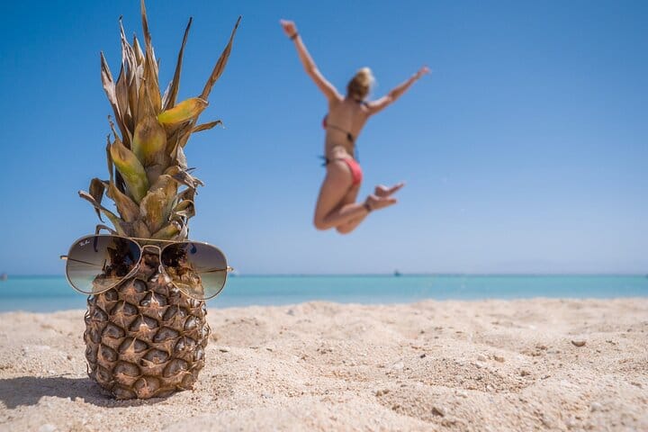 Orange Bay Snorkeling Sea Trip &amp; Water Sports Banana boat &amp; Quadra -Hurghada
