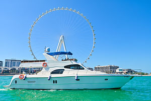 Burj Al Arab luxury Yacht tour on luxury 75ft yacht for up to 30 people