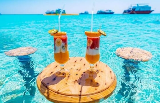 Paradise Hula Hula Island Adventure with Lunch From Hurghada