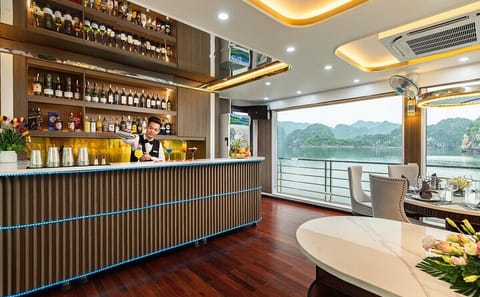 Halong Bay Hercules Premium Day Cruise with Cave, Island, Buffet
