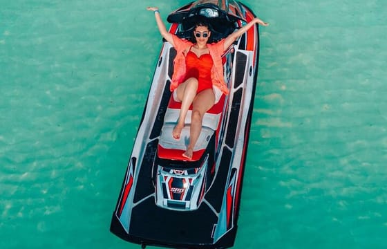 Zanzibar Jet Ski Adventure with Drone in Kendwa and Nungwi Beach