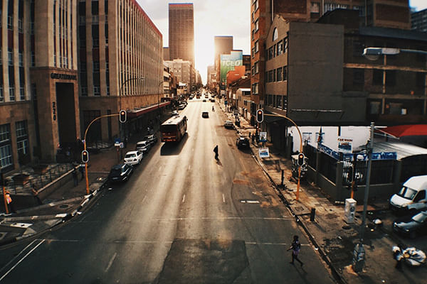 Guided Johannesburg City Tour.