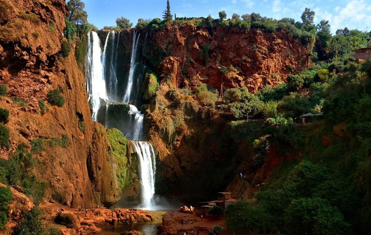 Marrakech shared day trip to Ouzoud waterfalls