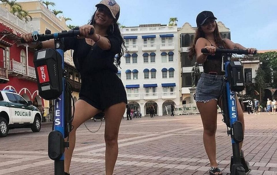 FUN SEGWAY RIDE thru the Cartagena Walled City & Getsemani