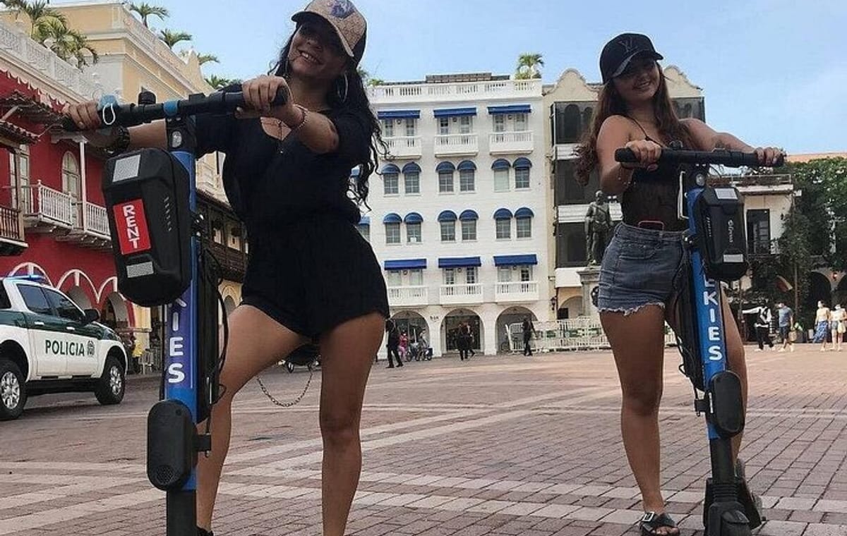 FUN SEGWAY RIDE thru the Cartagena Walled City & Getsemani