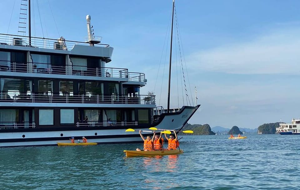 From Hanoi 3 Days Luxury Ninh Binh & Lan Ha Bay 5 Star Cruises