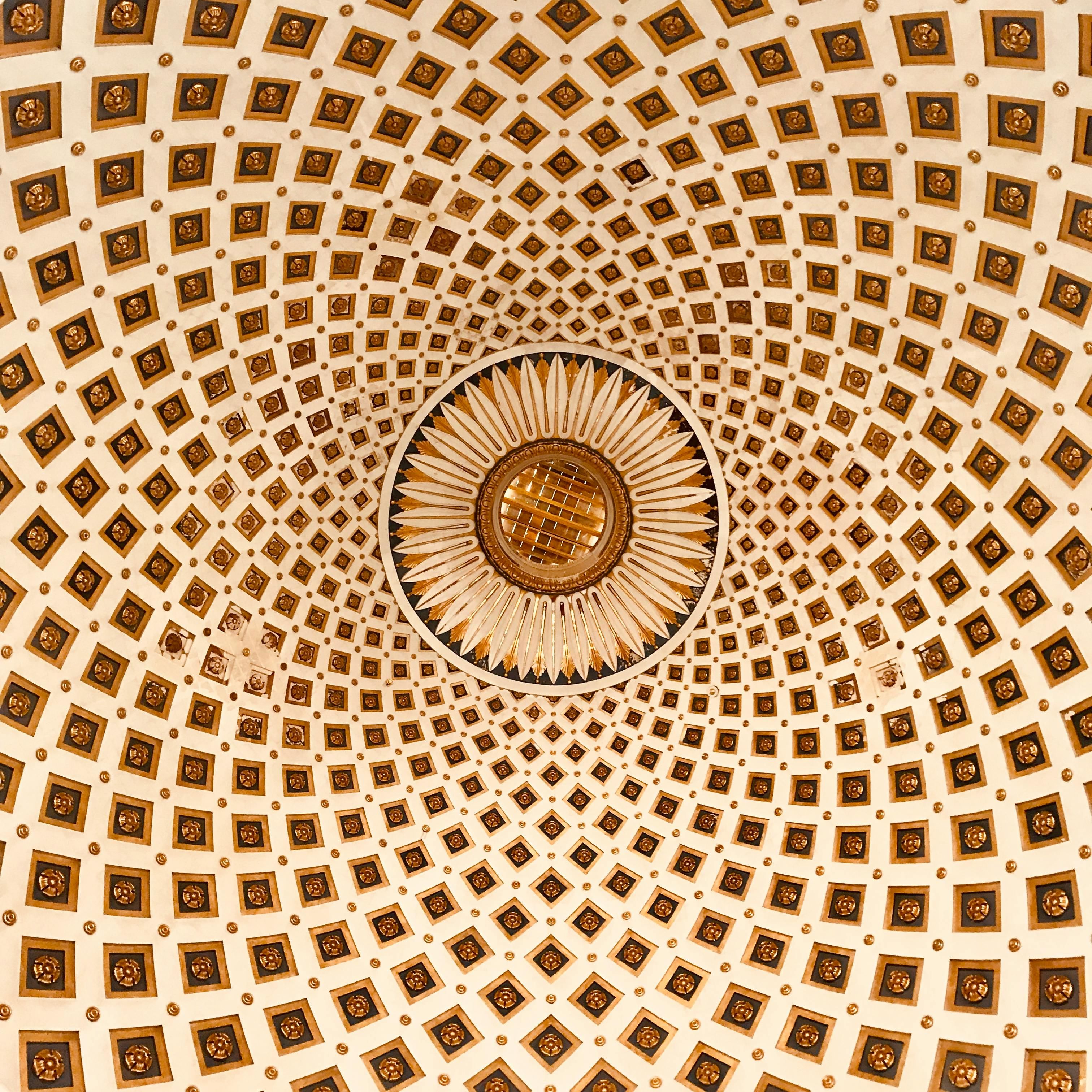 The interiors of the Mosta dome