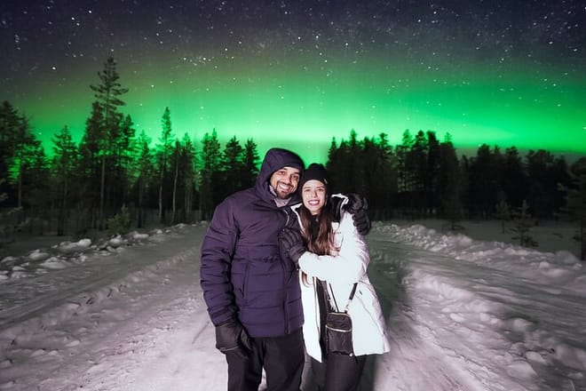 Rovaniemi: Northern Lights Group Tour - Guaranteed View 