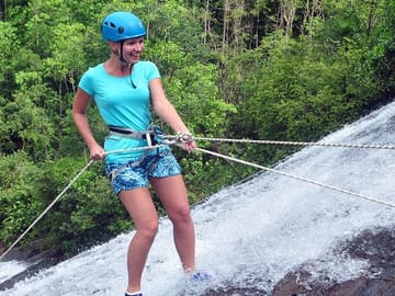 Waterfall Abseiling with Kingfisher Tours Sri Lanka