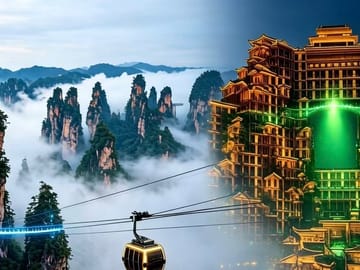 1-Day Private Tour to Avatar Mountain & 72 Wonder Tower