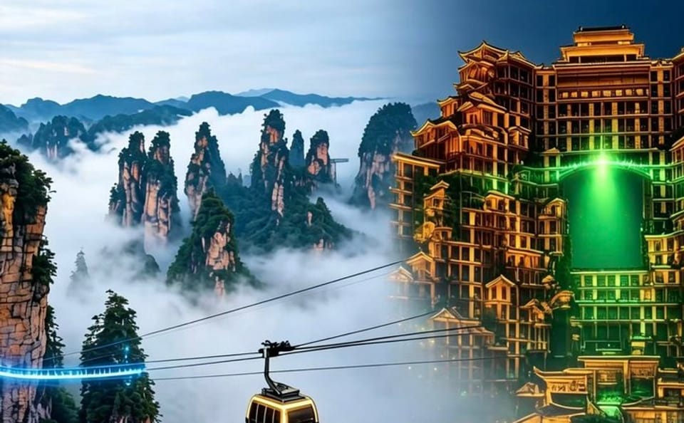 Private 1-Day Tour of Avatar Mountain and 72 Wonder Tower