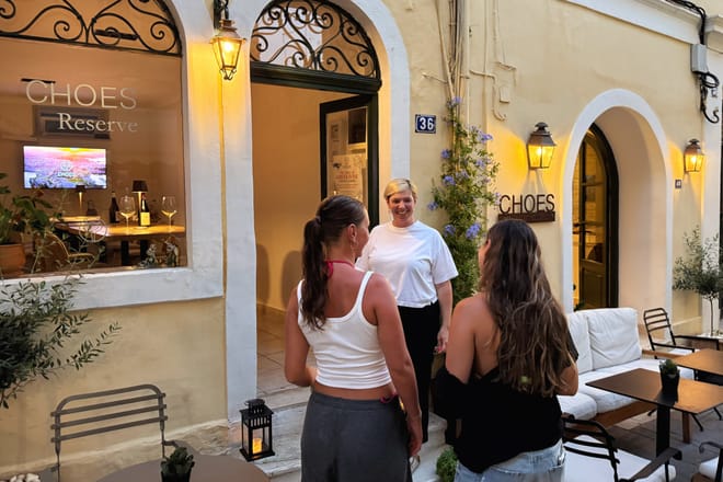 Corfu Old Town: Boutique Wine Tasting at CHOES Reserve