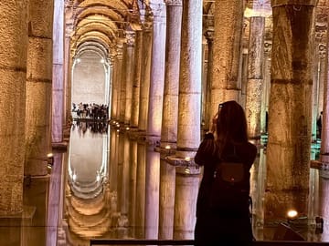 Walking Tour of Istanbul's Basilica Cistern and Blue Mosque