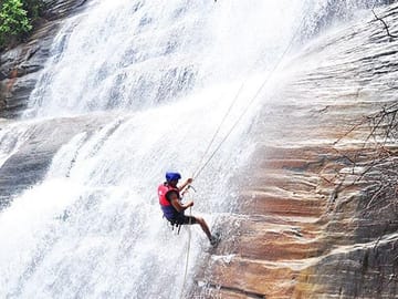 White-water rafting and climbing adventure in Kitulgala