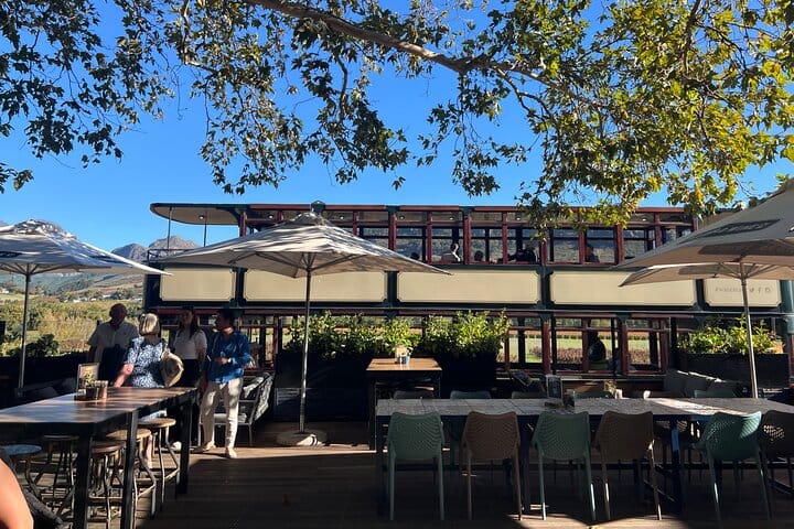 Franschhoek Wine Tram and Wine Tasting Tour with Tram Ticket