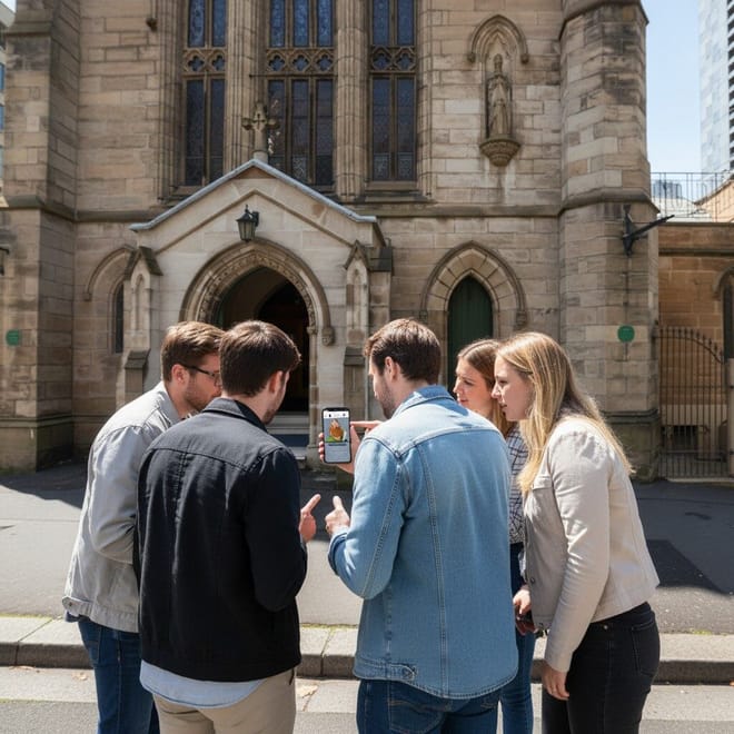 Self-Guided Secrets of Sydney Exploration Game