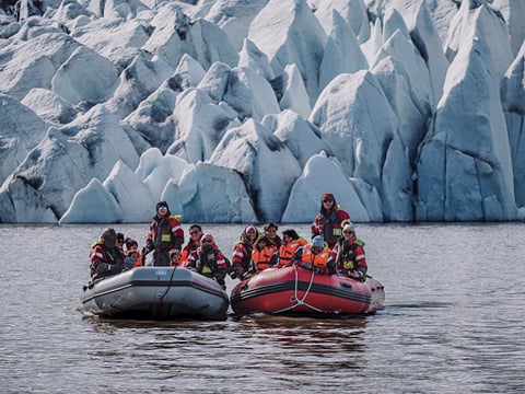 Fjallsarlon Zodiac Boat Tour & Glacier Hike, photo 9