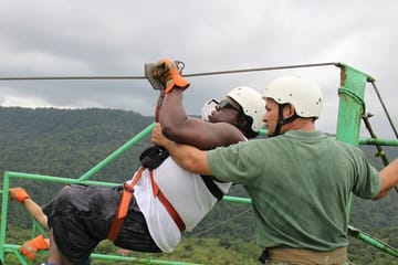 Full-Day Rafting and Zip-lining Adventure in San Ramón