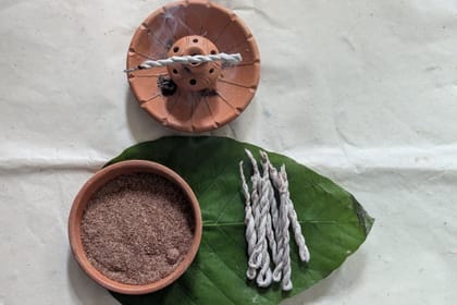 Traditional Leaf Plate Making Workshop in Kathmandu