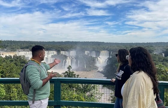 Iguazu Falls Brazilian Side & Bird Park from Puerto Iguazu