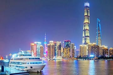 Shanghai Evening Cruise and Street Food Tour