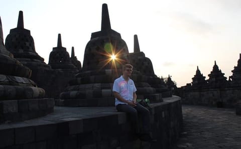 Borobudur Temple Visit and Progo River Rafting Adventure