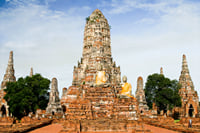 Ayutthaya Temples, Ruins and Lunch on scenic Cruise 3