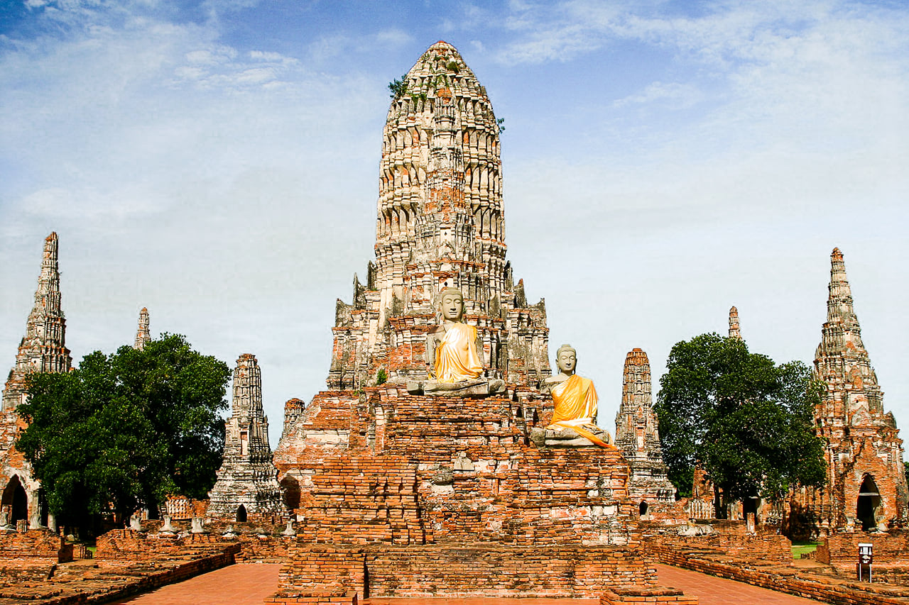Ayutthaya Temples, Ruins and Lunch on scenic Cruise 3