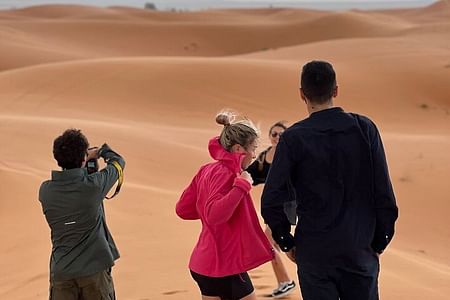 Camel Ride Adventure in Erg Chebbi Dunes with Authentic Berber Lunch