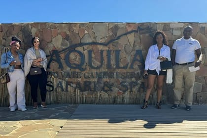 Aquila Game Safari with Transportation and Lunch private tour