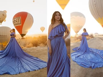 Cappadocia Photo Shoot Experience in Göreme with Flying Dress