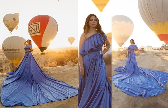 Cappadocia Photoshooting with Flying Dress