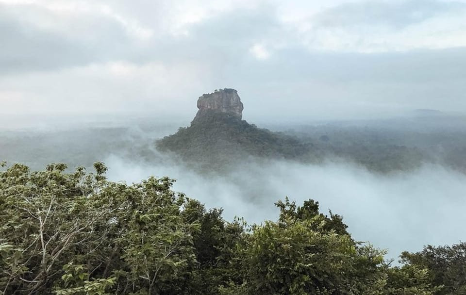 Sigiriya Rock Fortress and Dambulla Cave Temple Tour from Anuradhapura