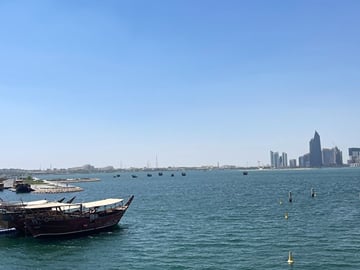 Dhow Boat Cruise with Sun Set at Al Safliya Island