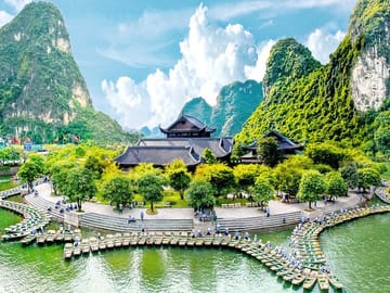 Ninh Binh Day Tour Hoa Lu Trang An Mua Cave by Limousine Transfer