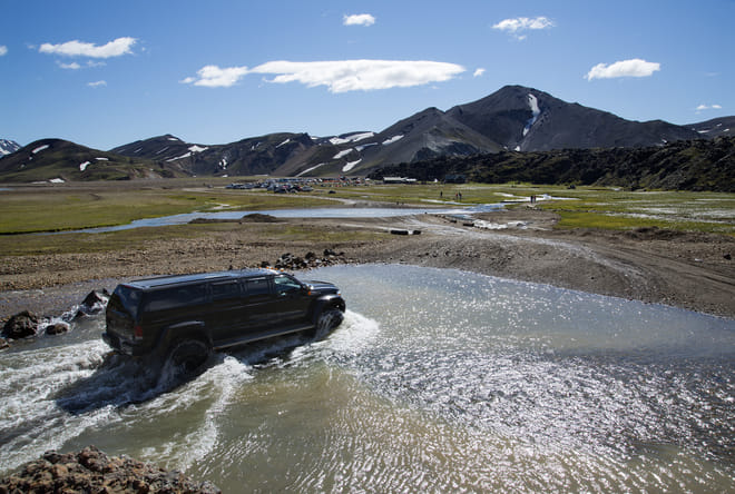 Landmannalaugar super jeep tour