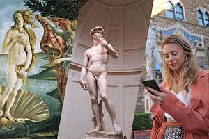Florence Accademia & Uffizi Gallery Pass & Audio Tour on Mobile App