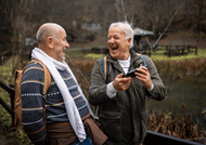 Funny activity with friends or family