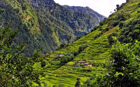 Helicopter Tour from Kathmandu to Annapurna Base Camp