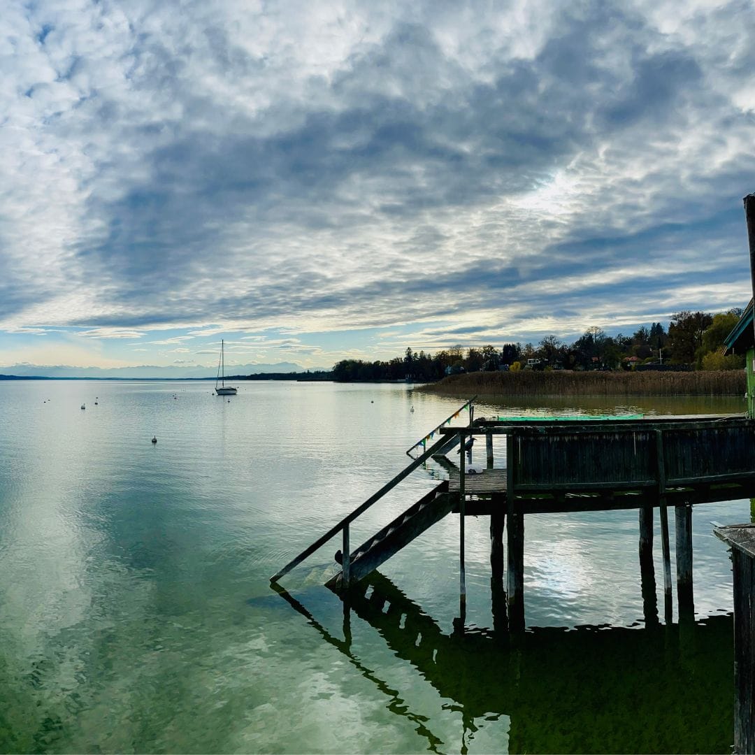 Bootsverleih am schönen Ammersee