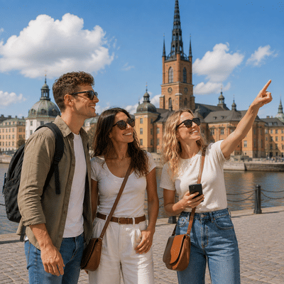 Secrets of Stockholm South Self-Guided Exploration Game Tour