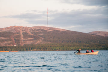 Summer Fishing Tour on Lake Kemijärvi in Finland