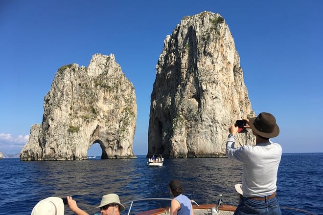 Faragioni rocks in Capri