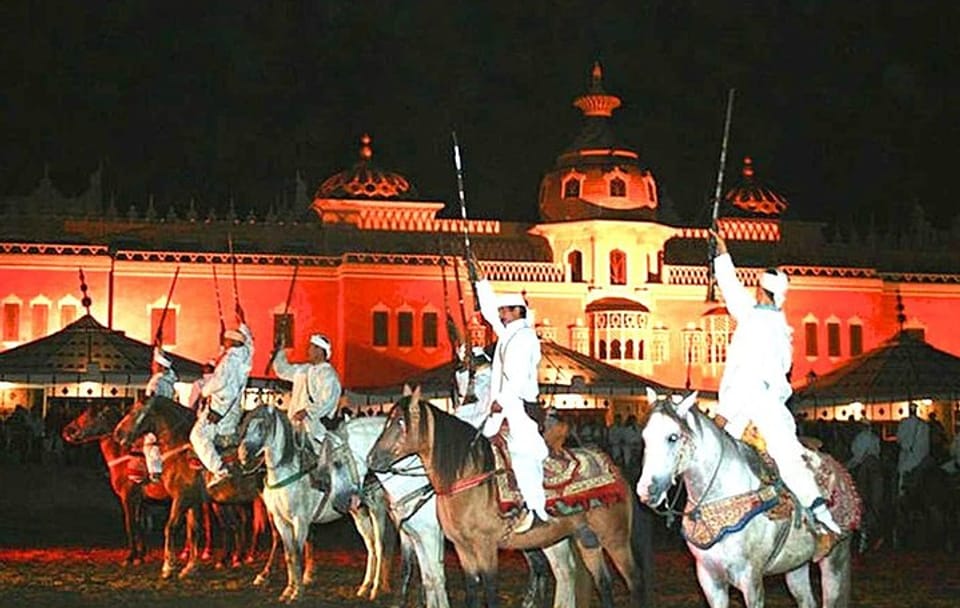 Fantasia Show Chez-Ali Moroccan Restaurant in Marrakech