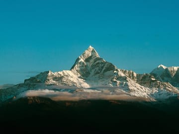 Dhampus Trek view of Fishtail Mountain